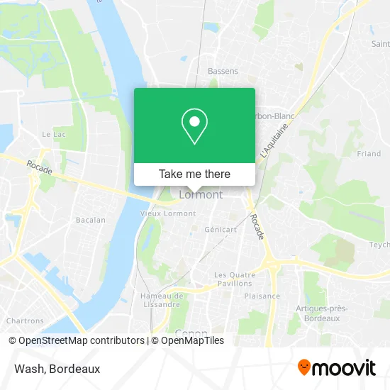 Wash map