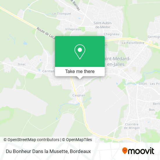 Du Bonheur Dans la Musette map