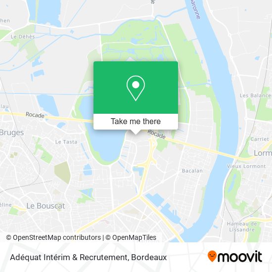 Adéquat Intérim & Recrutement map