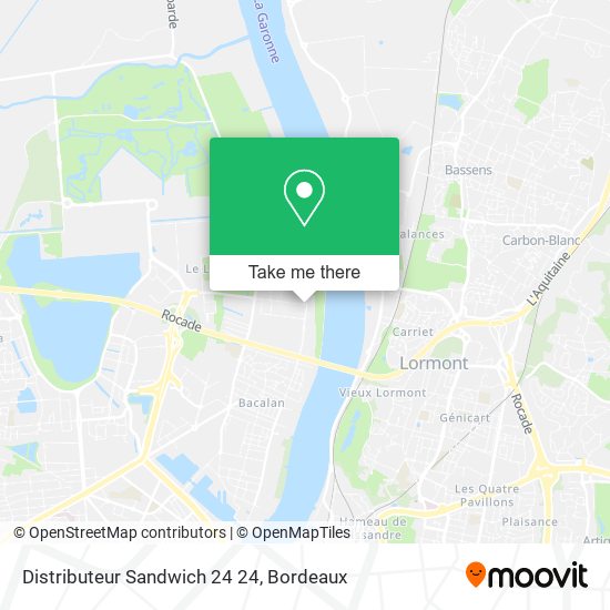 Distributeur Sandwich 24 24 map
