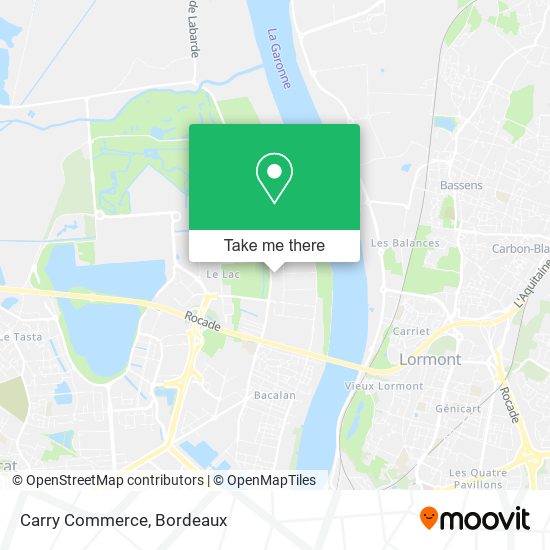 Carry Commerce map