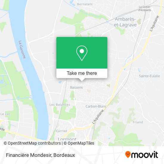 Financière Mondesir map