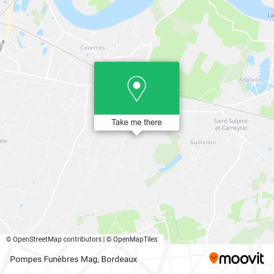 Pompes Funèbres Mag map