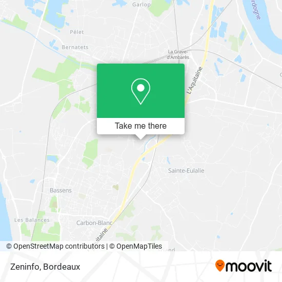 Zeninfo map