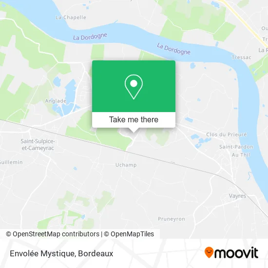 Envolée Mystique map