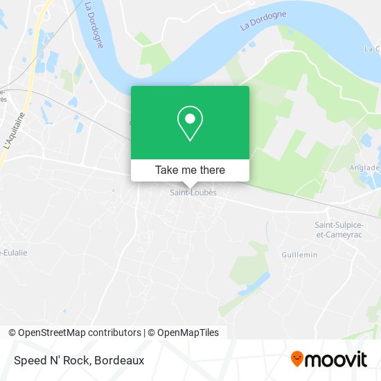 Mapa Speed N' Rock