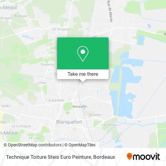 Technique Toiture Steis Euro Peinture map