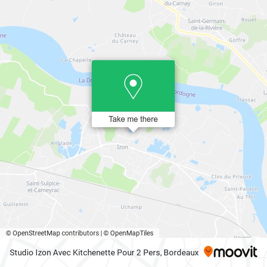Studio Izon Avec Kitchenette Pour 2 Pers map