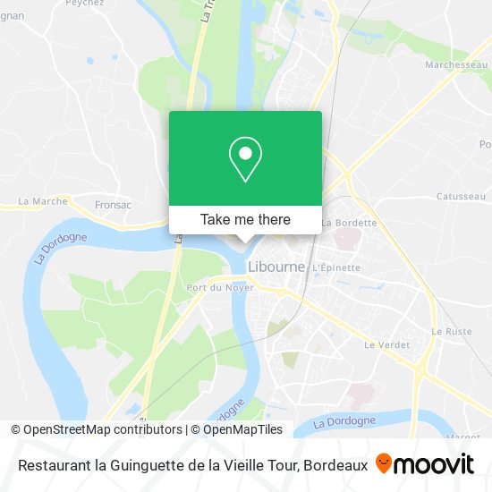 Restaurant la Guinguette de la Vieille Tour map