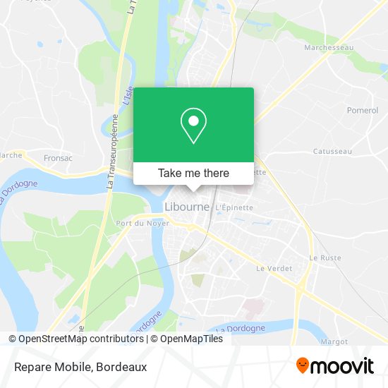 Repare Mobile map