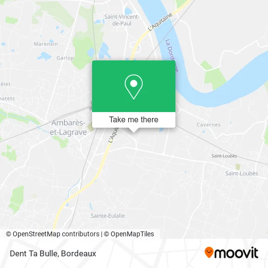 Dent Ta Bulle map