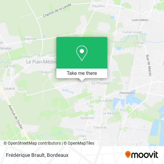 Frédérique Brault map