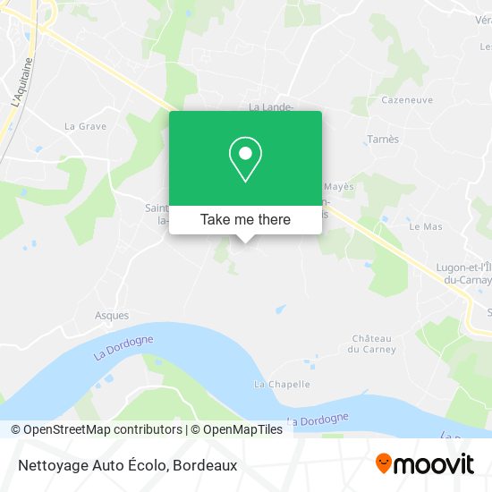 Nettoyage Auto Écolo map