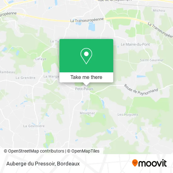 Auberge du Pressoir map
