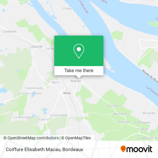 Coiffure Elisabeth Macau map