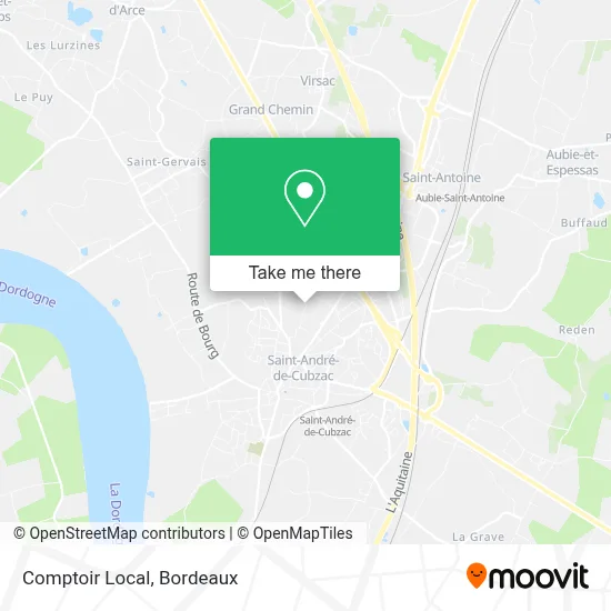 Comptoir Local map