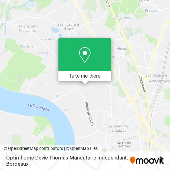 Optimhome Devie Thomas Mandataire Indépendant map