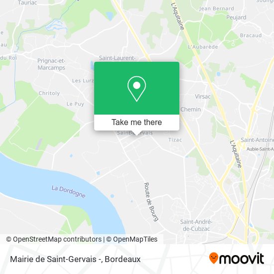 Mairie de Saint-Gervais - map