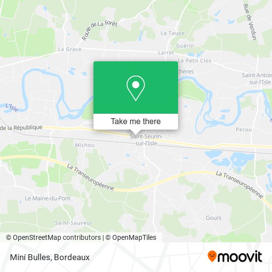 Míní Bulles map