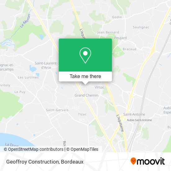 Geoffroy Construction map