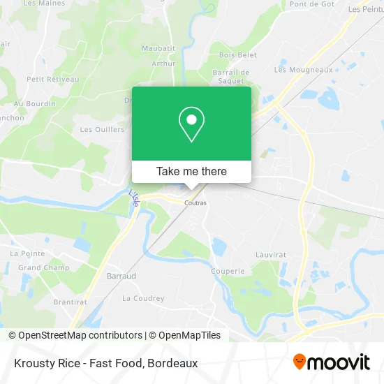 Krousty Rice - Fast Food map