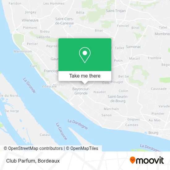Club Parfum map