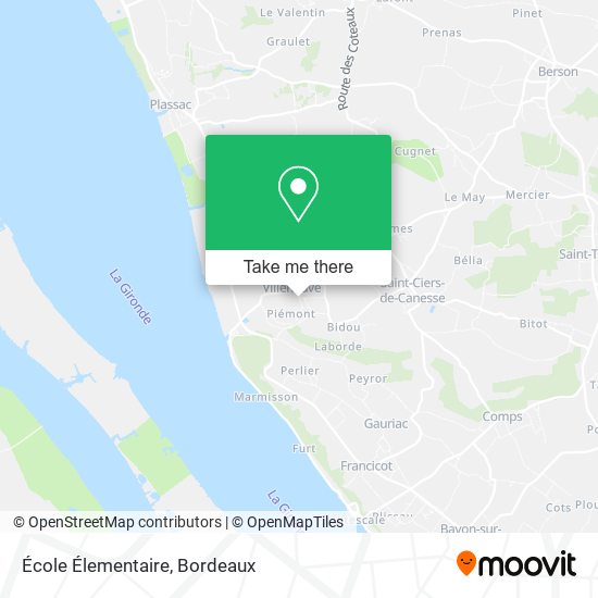 École Élementaire map