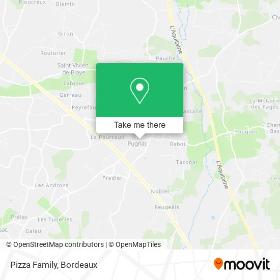 Pizza Family map