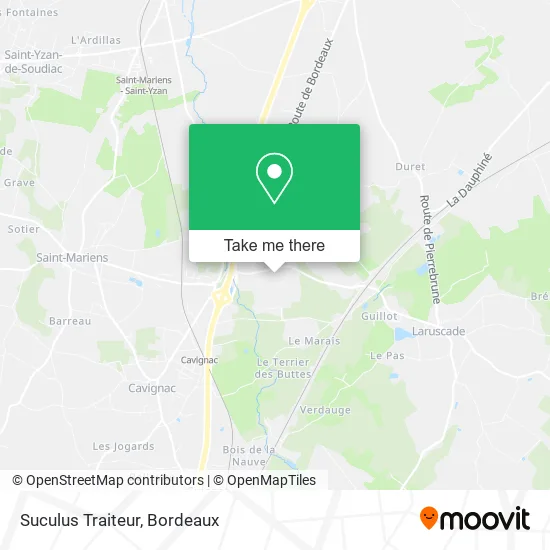 Suculus Traiteur map