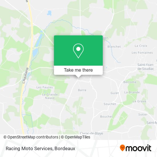 Racing Moto Services map