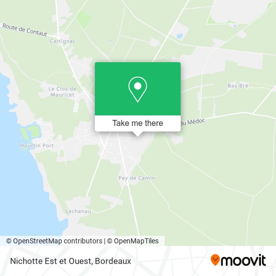 Nichotte Est et Ouest map