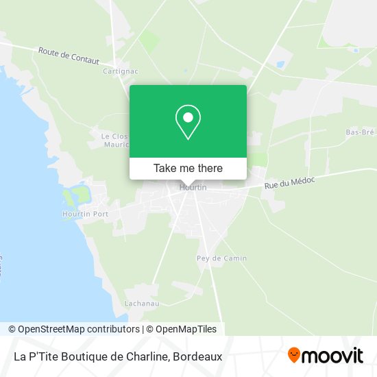 La P'Tite Boutique de Charline map