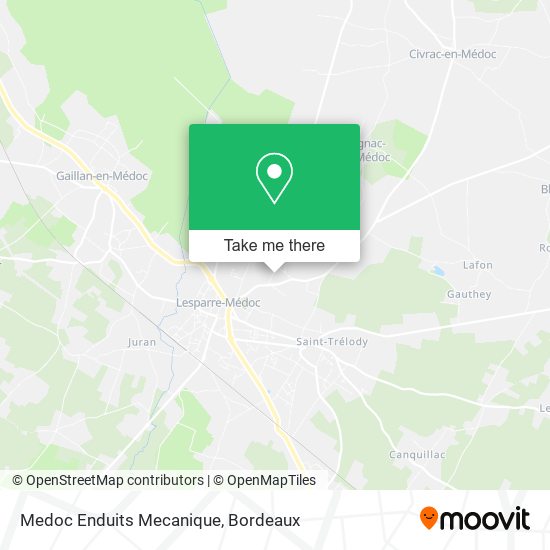 Medoc Enduits Mecanique map