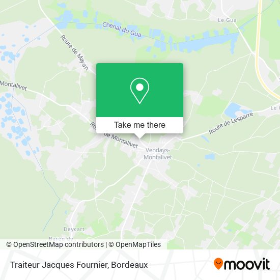 Traiteur Jacques Fournier map