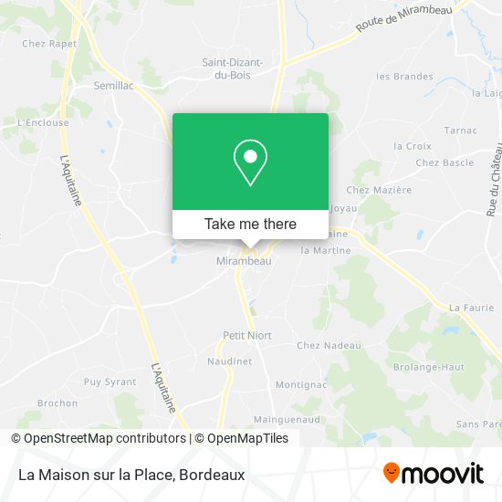 La Maison sur la Place map