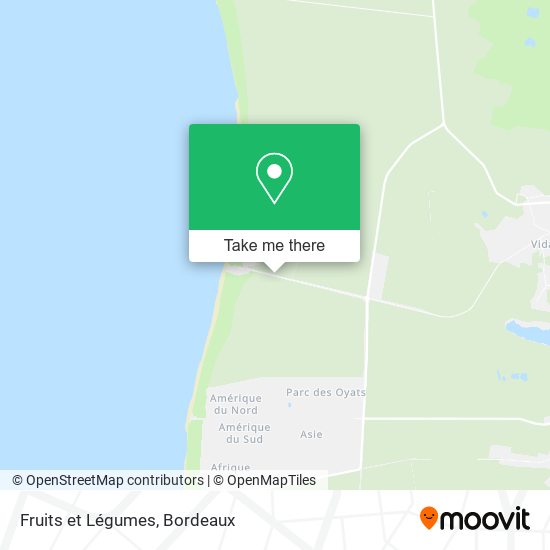 Fruits et Légumes map