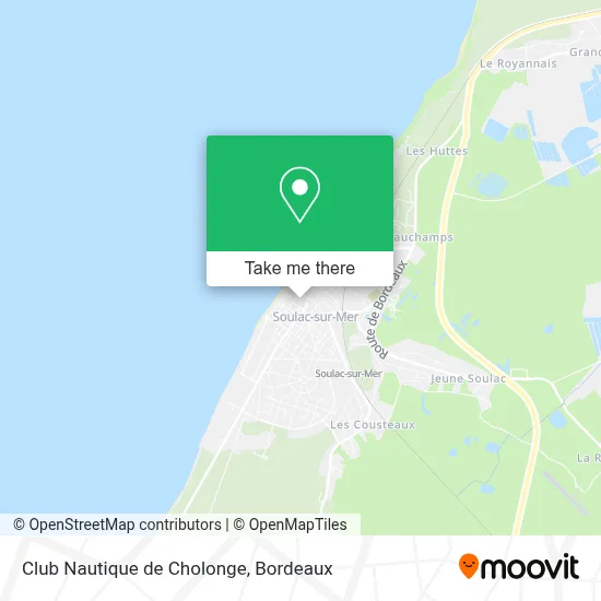 Club Nautique de Cholonge map