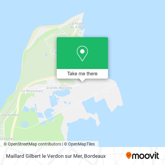 Maillard Gilbert le Verdon sur Mer map