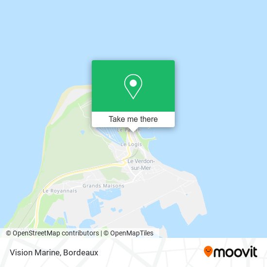 Vision Marine map