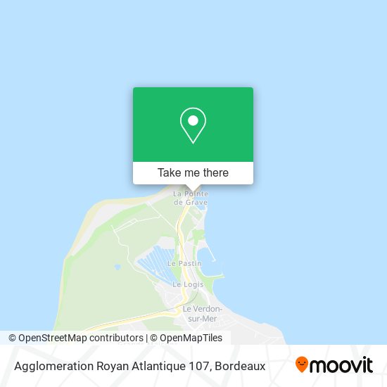 Agglomeration Royan Atlantique 107 map