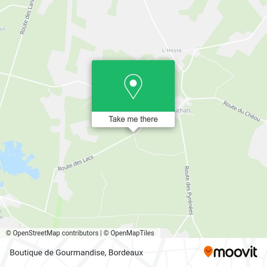 Boutique de Gourmandise map