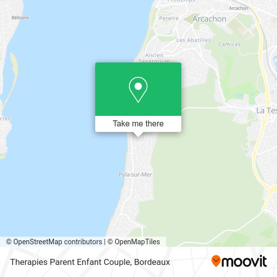 Therapies Parent Enfant Couple map