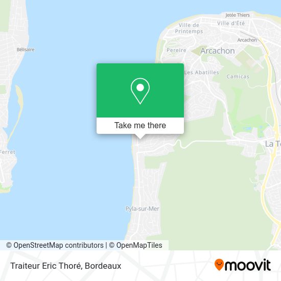 Traiteur Eric Thoré map