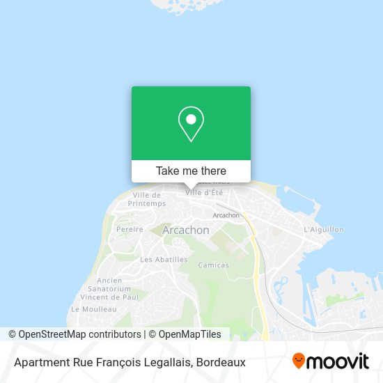 Apartment Rue François Legallais map