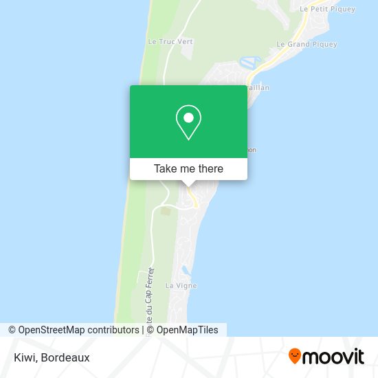 Kiwi map