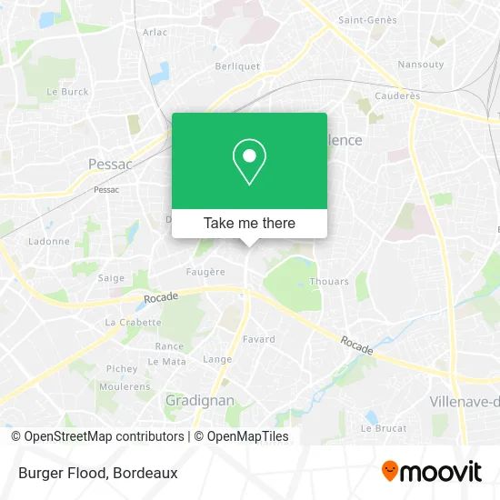 Burger Flood map