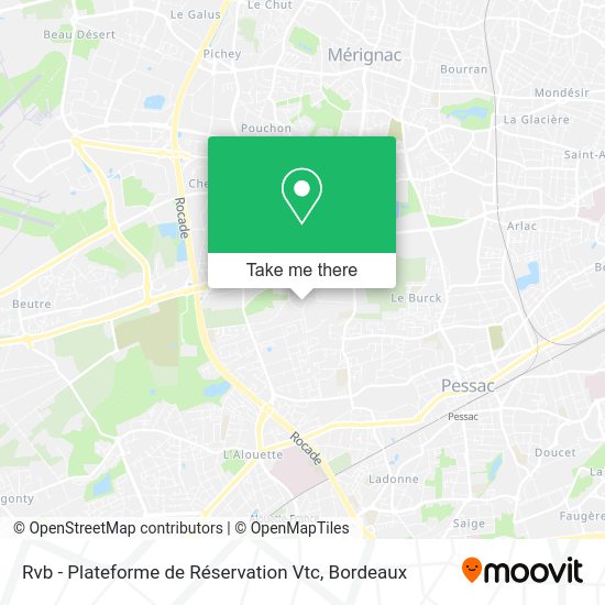 Rvb - Plateforme de Réservation Vtc map