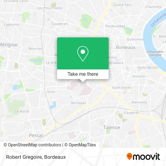 Robert Gregoire map