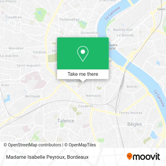 Madame Isabelle Peyroux map