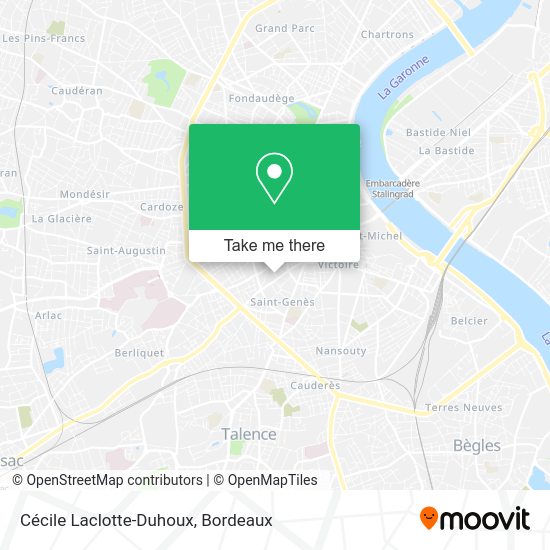 Cécile Laclotte-Duhoux map